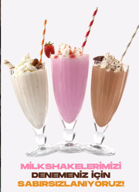 Çilekli Mılkshake
